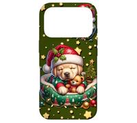 Green Christmas Accessories for Women Golden Retriever Dog Coque pour iPhone 17 Pro