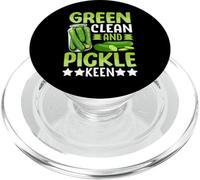 Green Clean and Pickle Keen PopSockets PopGrip pour MagSafe