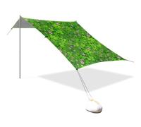Green Clover Auvent de plage pliable UPF50