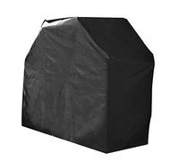 GREEN CLUB Housse De Protection imperméable Barbecue Haute Qualité Polyester doublée PVC L 125 x l 60 x h 90 cm Couleur Anthracite