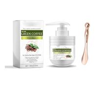Green Coffee Bean Huile Thermo Crème, Crème fermier et apparence de cellulite pour le ventre, améliore l'élasticité et la texture de la peau, les hanches et les bras supérieurs (1pcs)