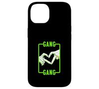 Green Color Gang-x2 Heart Green Graphic Coque pour iPhone 14