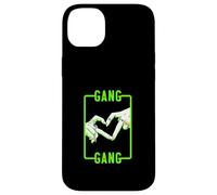 Green Color Gang-x2 Heart Green Graphic Coque pour iPhone 14 Plus
