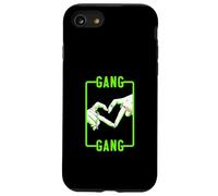 Green Color Gang-x2 Heart Green Graphic Coque pour iPhone SE (2020) / 7/8