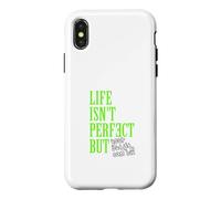 Green Color Life Perfect Outfit, graphisme Vert Coque pour iPhone X/XS