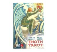 Green Cross Toad Aleister Crowley Thoth Tarot, 78 Cartes de Divination avec Instructions en Anglais (De Luxe)