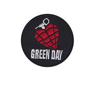 Green Day American Idiot Round Écusson Patch en fer brodé sur accessoire