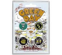 Green Day - Ensemble de badges DOOKIE (Taille unique) (Multicolore)