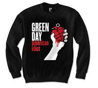Rock Off Trade Sweat-shirt Green Day – American Idiot Taille L Noir Unisexe Import