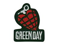 Green Day Heart Bomb Écusson Patch en fer brodé sur accessoire