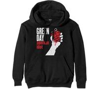Générique Green Day Homme American Idiot Sweat à Capuche Noir
