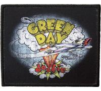 Green Day - imprimé - Ecusson thermocollant "Dookie" - Polyester RO12867 (taille unique) (Noir/Jaune/Rouge)