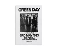 Green Day KerplunkWall Art Poster vintage rétro esthétique parfait pour salon, chambre à coucher, bureau, studio à domicile, style sans cadre 60 x 90 cm