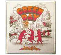 Green Day - Patch à repasser DOOKIE (Taille unique) (Blanc/Rouge/Orange)