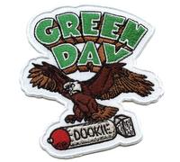 Green Day - Patch à repasser DOOKIE (Taille unique) (Blanc/Vert/Marron)