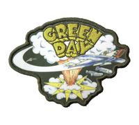 Green Day - Patch à repasser DOOKIE (Taille unique) (Vert/Jaune)