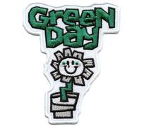 Green Day - Patch à repasser (Taille unique) (Vert/Blanc/Noir)