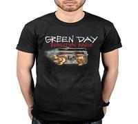 Green Day Revolution Radio Cover Merch Rock Album Music Unisex 100% Cotton Short-Sleeve T-Shirts Black XL