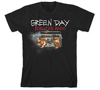 Green Day T-Shirt Revolution Radio Cover Homme Noir