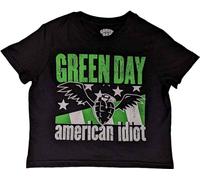 Green Day Tričko American Idiot Wings Ladies Black L