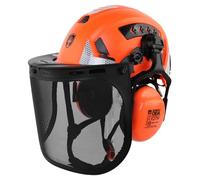 GREEN DEVIL VOLTEK Forest AIR Casque de protection forestier ABS pour postes de travail de haut niveau Certification EN12492 Conforme à la norme EN397 Absorption des chocs et résistance à la