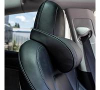 GREEN DRIVE - Coussins Appui-Tête Noir - Tesla Model 3 & Model Y - Confort Ergonomique - Mousse à Mémoire de Forme - Installation Facile