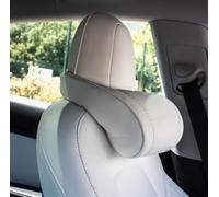 GREEN DRIVE - Coussins Appui-Tête Noir - Tesla Model 3 & Model Y - Confort Ergonomique - Mousse à Mémoire de Forme - Installation Facile