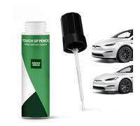 GREEN DRIVE - Stylo Retouche Peinture Carrosserie - Blanc perle nacré - Tesla Model 3 & Y - Stylo Efface Rayure Carrosserie - Séchage Rapide - Protection UV