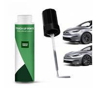 GREEN DRIVE - Stylo Retouche Peinture Carrosserie - Quicksilver Gris - Tesla Model 3 & Y - Stylo Efface Rayure Carrosserie - Séchage Rapide - Protection UV