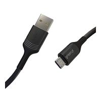GREEN_E - Cable Micro-USB vers USB, éco-conçu, 100% recyclable, 1,20 m, Noir