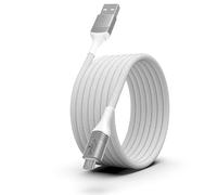 GREEN_E Câble Tressé Micro-USB vers USB-A, 1,20 m, Charge et Transfert de Données, Blanc