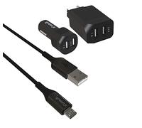 Green E ECO Chargeur secteur + Câble USB/micro USB GR3008