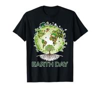 Green Earth Day Kids 55e anniversaire Fête de la Terre T-Shirt