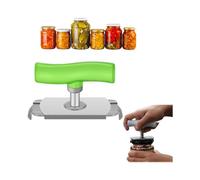 (Green)Effortless Arthritis Jar Opener,Easy Open Adjustable Grip Jar Opener,Jar Opener Wrench for Seniors Arthritis Elderly to Open Jar Easily