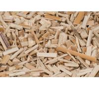 Green Elephant Litière de Miscanthus pour animaux de basse-cour, poule et volailles, lapin, avec tabac comme répuslif naturel contre les poux rouges. Sac de 10Kg