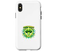 Green Energy Plant Power Nature Concept Art Coque pour iPhone X/XS