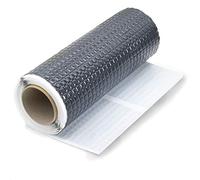 Green-Fast Bande d'étanchéité 300 mm x 5 m anthracite - Carton goudronné de toit autocollant - Ruban adhésif imperméable pour toit, mur, cheminée, bande de raccordement mural, revêtement extérieur