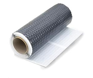 Green-Fast Bande d'étanchéité 300 mm x 5 m anthracite - Feutre bitumé autocollant - Ruban adhésif étanche pour toit mur cheminée - Bande de raccordement mural - Revêtement de façade extérieur