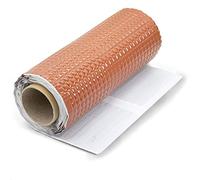 Green-Fast Bande d'étanchéité 300 mm x 5 m rouge - Carton goudronné de toit autocollant - Ruban adhésif imperméable pour toit, mur, cheminée, ruban de raccordement mural, revêtement extérieur