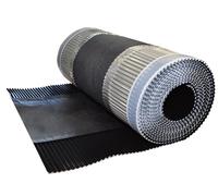 Green-Fast faîtage roulant en aluminium 310 mm x 5 m, couleur : anthracite, respirant, rouleau de faîtage pour briques et poêles, ajustement universel, résistant aux UV, bande d'aération et résistant