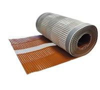 Green-Fast faîtage roulant en aluminium 310 mm x 5 m, couleur : marron, respirant, rouleau de faîtage pour briques et poêles, ajustement universel, résistant aux UV, bande d'aération et résistant aux