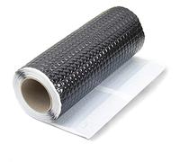 Green-Fast Ruban d'étanchéité 300 mm x 5 m noir - Papier d'ardoise autocollant - Ruban adhésif imperméable pour toit, mur, cheminée - Ruban d'étanchéité mural - Revêtement de façade extérieur