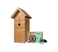 green feathers - kit complet nichoir oiseaux avec caméra wifi