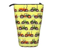 Green Fields Sac à crayons télescopique Motif machine agricole, Noir , Taille unique