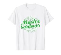 Green Fingers Maître Jardinier T-Shirt Graphique avec Valeur, Homme, Blanc, S