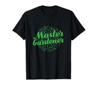 Green Fingers Maître Jardinier T-Shirt Graphique avec Valeur, Homme, Noir, XL