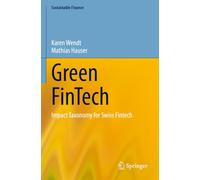 Green FinTech: Impact Taxonomy for Swiss Fintech