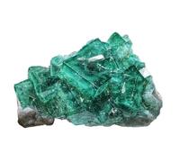Green Fluorite Crystal Cluster Irregular Raw Stone for Yoga,400~500g Gemstone Stone