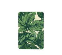 Green Foliage Lot de 4 désodorisants de voiture botaniques durables pour homme et femme - Tablettes d'aromathérapie à suspendre - Parfum lavande