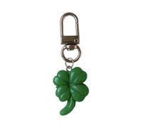 Green Four Leaf Grass Pendante Chain Téléphone Sangle Pocket Souettrie Keychain Sangle Decoration pour sac à bandoulirs Four Leaf Grass Phone Charcles STACHES LANDE POUR FEMMES FILLES ET FEMMES